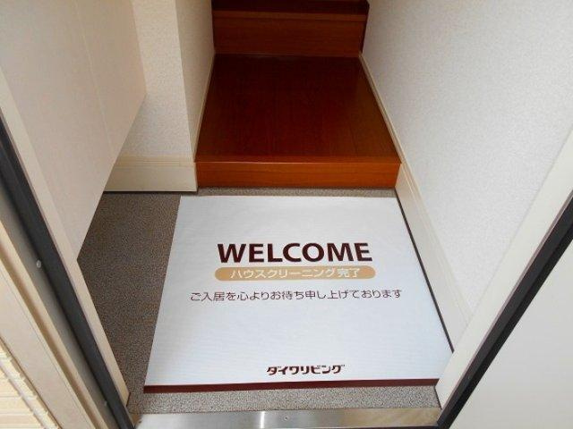 アルファⅢの玄関