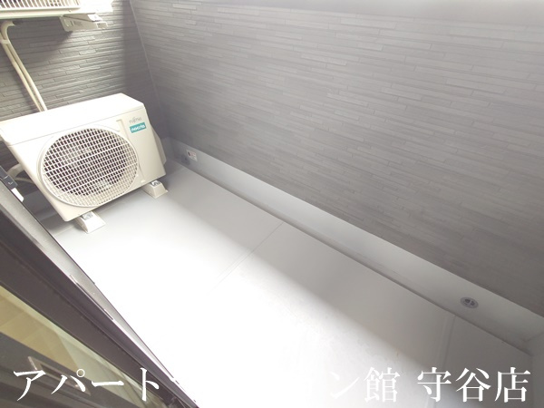 小張プレイスⅠのバルコニー