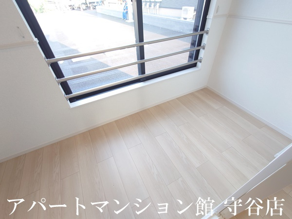 小張プレイスⅡのバルコニー
