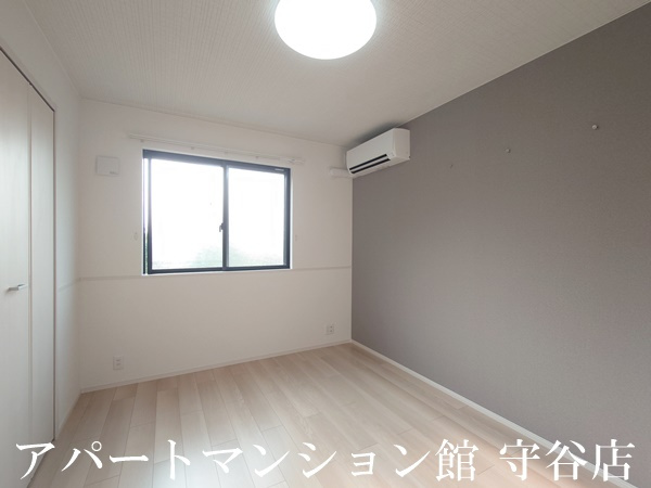小張プレイスⅡの寝室