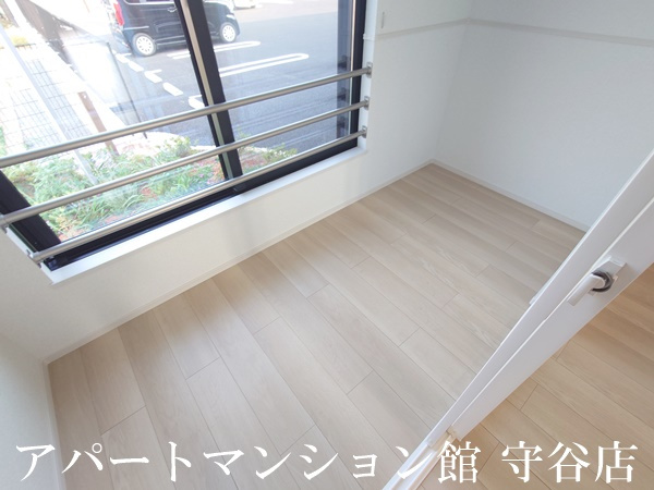 小張プレイスⅡのバルコニー
