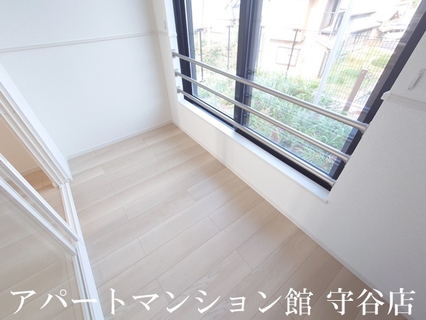 小張プレイスⅡのバルコニー