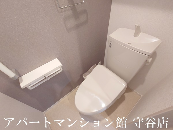 小張プレイスⅡのトイレ