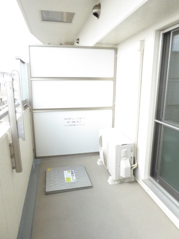 福富ＧＲＡＤＥマンションのバルコニー