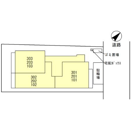 レディアの区画図