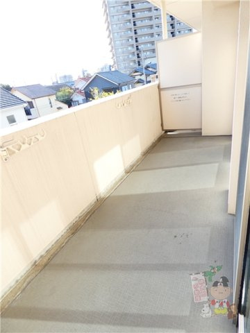 アウルスタイル森下町のバルコニー