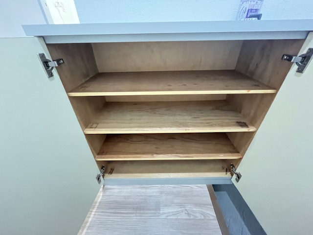 ウエストリバーの収納