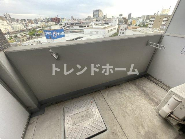 クリーデンス福島のバルコニー|選べる家電プランあり！！