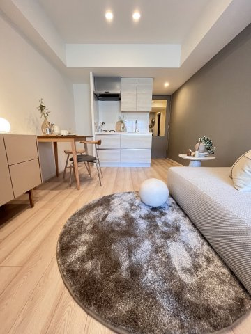 大阪市都島区都島北通１丁目の賃貸マンションの居間・リビング