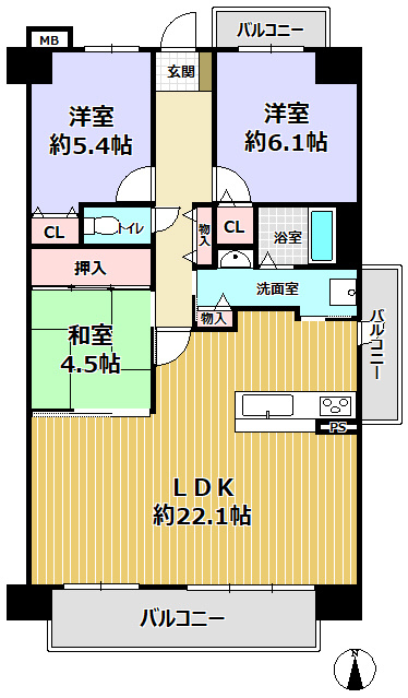 サンディ・パークスⅠ番館