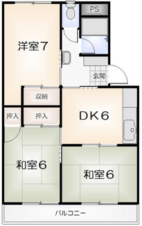【間取り】 | リバーサイド福井