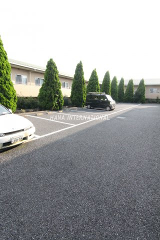 金ケ作の駐車場