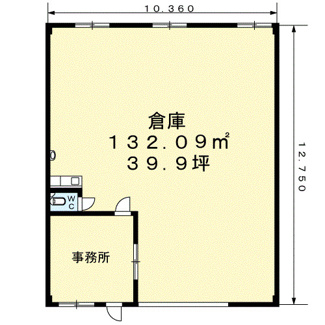 【間取り】 | 横手新町倉庫Ⅱ | 【横手新町倉庫Ⅱ】