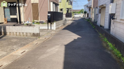 【前面道路含む現地写真】 | 越谷市大間野町5丁目　中古一戸建て
