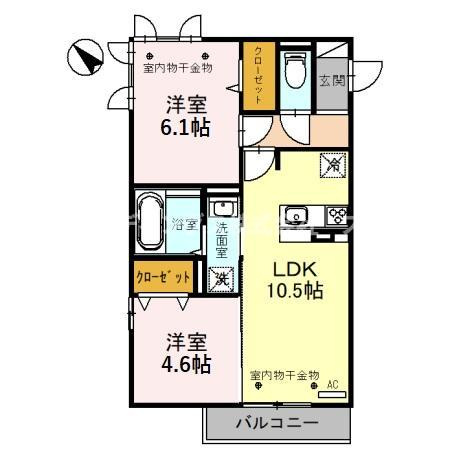 レガシアの間取り