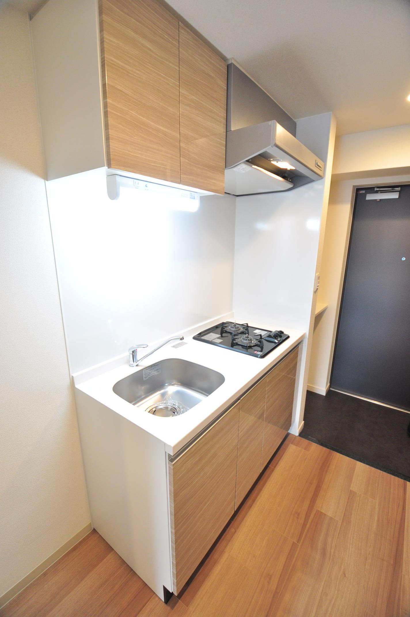 大阪市城東区鴫野西２丁目の賃貸マンションのキッチン