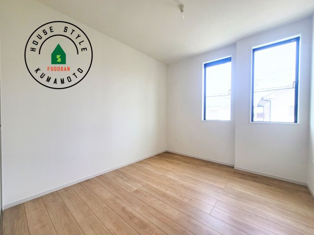 菊池郡菊陽町第2-2棟（1号棟）　の子供部屋|穏やかな光が差し込む室内には、穏やかな時間が流れます。