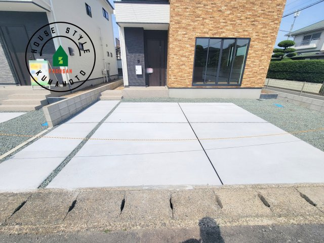 菊池郡菊陽町第2-2棟（1号棟）　の駐車場|駐車場になります。