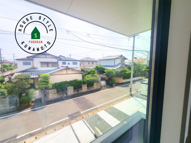 菊池郡菊陽町第2-2棟（1号棟）　の展望|眺望や窓からの景色が良いと、家で過ごす時間も快適です。