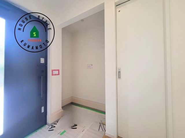 菊池郡菊陽町第2-2棟（1号棟）　の防犯設備|二重ロックでしっかり防犯対策ができます。