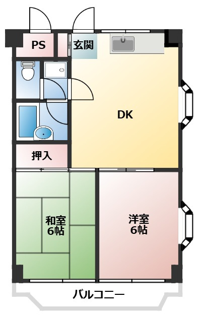 NCKビルの間取り