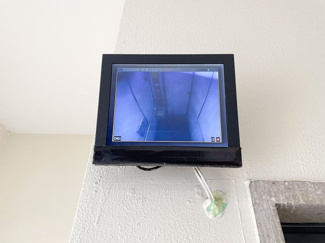 【防犯設備】 | 給田南住宅2号棟 | 防犯カメラ　エレベーター