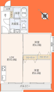 【間取り】 | 給田南住宅2号棟