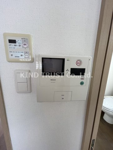 サクセス天神橋フロントのセキュリティ|モニター付きインターホンで安心、床暖房完備です