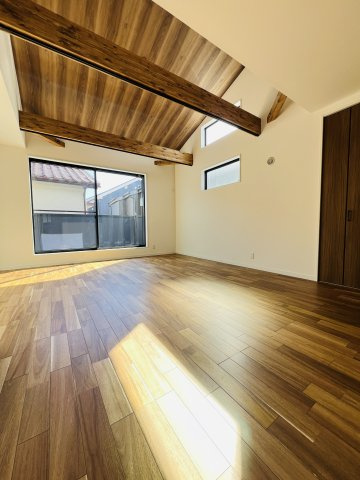 湘南スタイリッシュHouse in辻堂（茅ヶ崎）の居間・リビング|Ｃ棟リビング