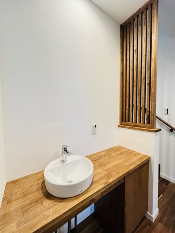 湘南スタイリッシュHouse in辻堂（茅ヶ崎）の洗面所|Ｃ棟