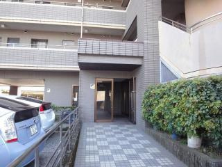 響水館のエントランス