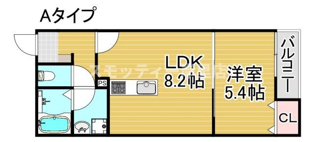 Mew Style Apartmentsの間取り