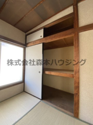 【収納】 | 　寝屋川市河北中町連棟住宅 | 大きなスペースがあり、収納には困りません