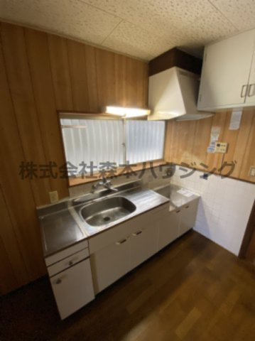 【キッチン】 | 　寝屋川市河北中町連棟住宅 | お料理しやすいキッチンです