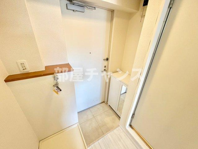 東山ビレッジの玄関