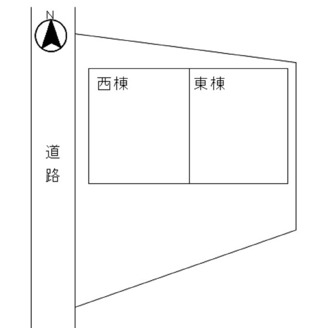 岐阜市鏡島東１丁目の一戸建ての駐車場