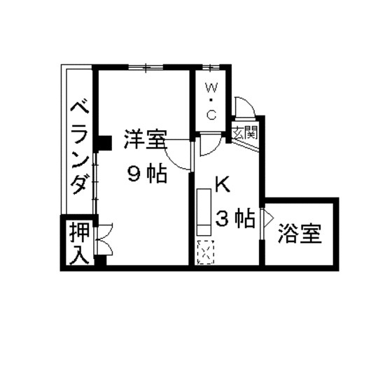 ハイム篠田の間取り