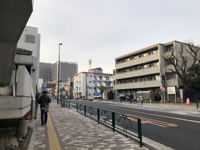 小金井市中町４丁目のアパートの展望