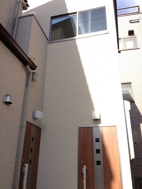 小金井市中町４丁目のアパートの外観パース