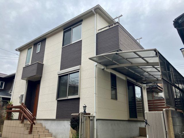 相模町戸建の外観