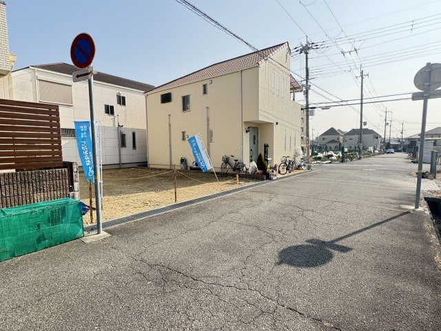 鴻池売り土地の外観|物件を北西側から撮影