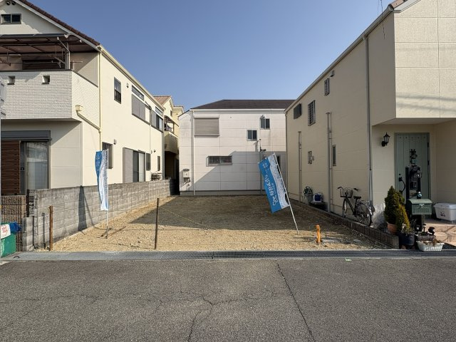 鴻池売り土地の外観|物件を正面から撮影