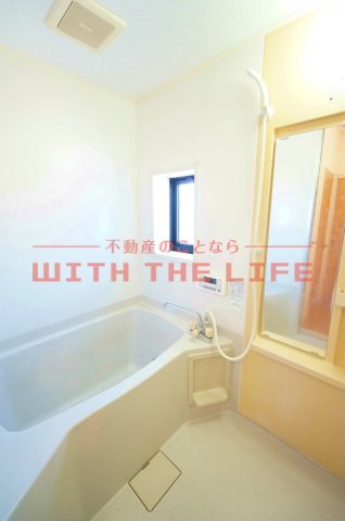 ファミールハイツこもりの【キャッシュバック対象物件】の浴室|お風呂で日々の疲れを落としましょう