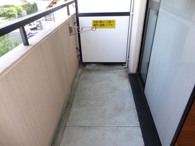 アンピエスぜんのバルコニー