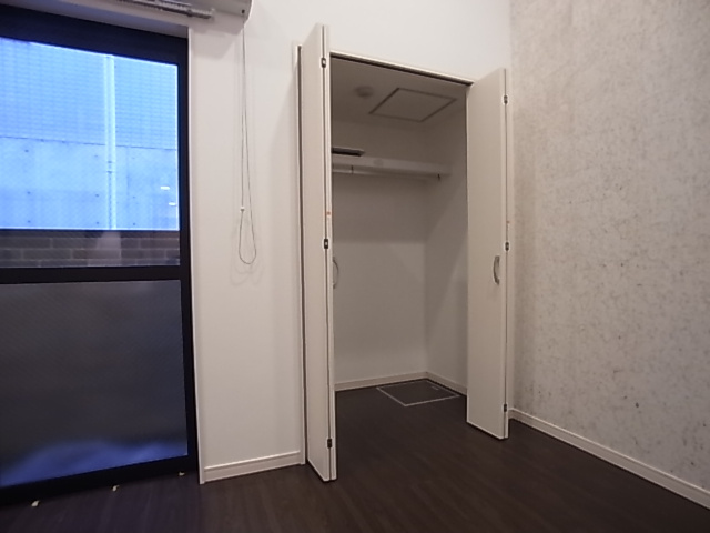 神戸市兵庫区北逆瀬川町のアパートの収納|クローゼット