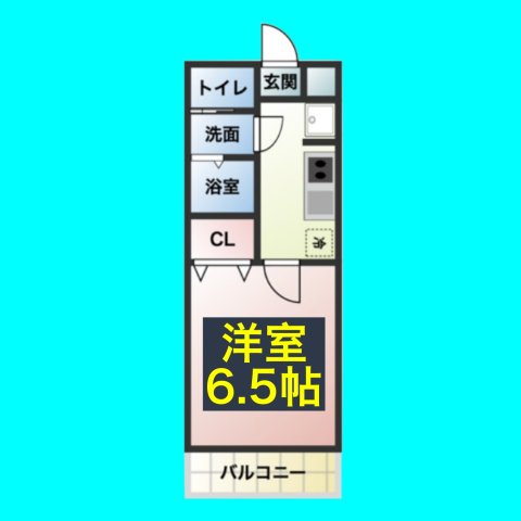 パインテール千成の間取り