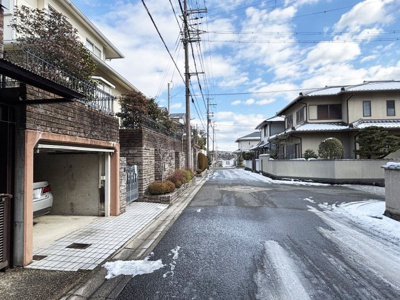 【前面道路含む現地写真】 | 桂坂 大枝北沓掛町五丁目一戸建