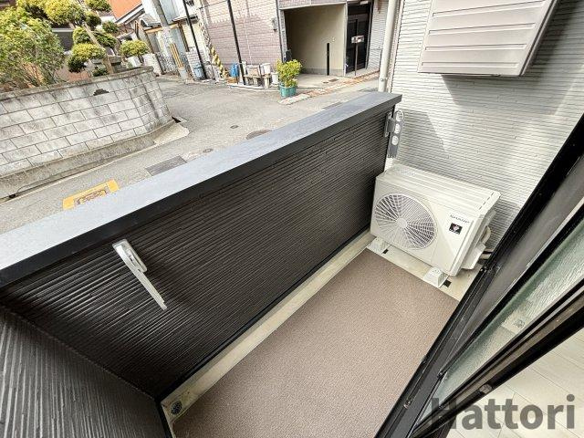 フェアリー服部天神のバルコニー