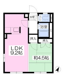 エステート麗Ａの間取り