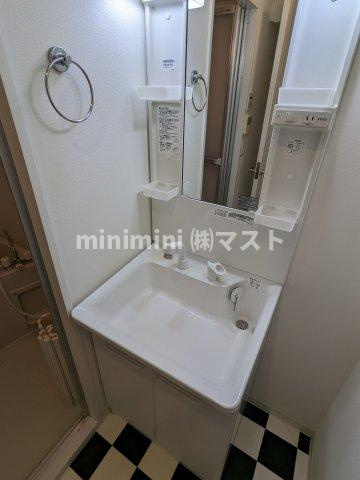 サニーハウス南堀江の洗面所